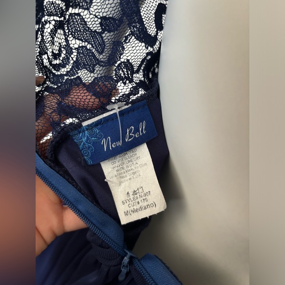 Navy blue dress - Picture 4 of 5